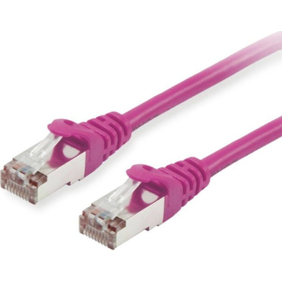 Product Καλώδιο Δικτύου Equip Cat6 S/FTP 2xRJ45 0.15m lila LSZH polybag base image
