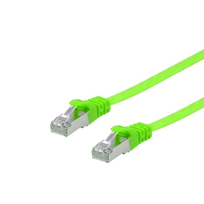 Product Καλώδιο Δικτύου Equip Cat6A U/FTP 2xRJ45 1.00m Green Flach LSZH polybag base image