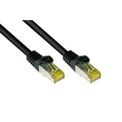 Product Καλώδιο Δικτύου Goodconnections m. Cat.7 Rohk. Black 0,25m base image