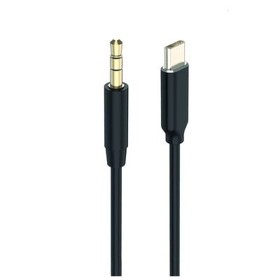 Product Καλώδιο Ήχου 2GO AUX/MP3 for Type-C - Stereo 100cm Black base image