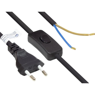 Product Καλώδιο Τροφοδοσίας Goodconnections Euro to open end schw. 1,5m base image