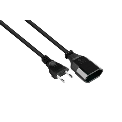 Product Καλώδιο Τροφοδοσίας Goodconnections Euro-extension Black 1m base image