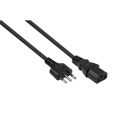Product Καλώδιο Τροφοδοσίας Kabelmeister Italien Typ I to C13 Black 1,8m base image