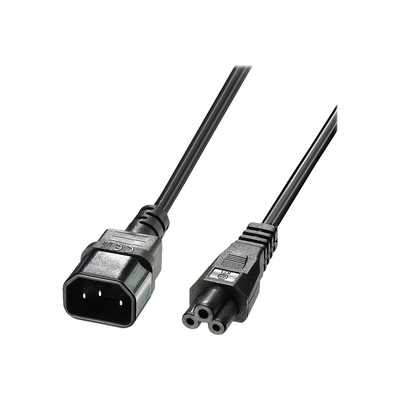 Product Καλώδιο Τροφοδοσίας Lindy IEC C14 to C5 5m base image