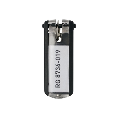 Product Κλειδοθήκη Durable Key Clip 6 pieces Black base image
