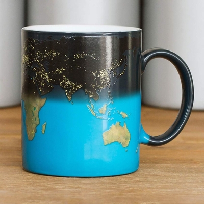 Product Κούπα Mad Monkey - Tasse "Tag & Nacht" with color change base image