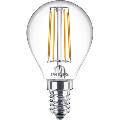 Product Λάμπα LED Philips Classic drop 470lm 4,3W 2700K P45 E14 base image
