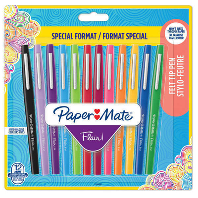 Product Μαρκαδόροι Papermate fiber Flair 12er M 0.7 mm Blister base image