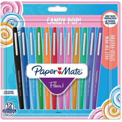 Product Μαρκαδόροι Papermate fiber Flair Candy Pop base image
