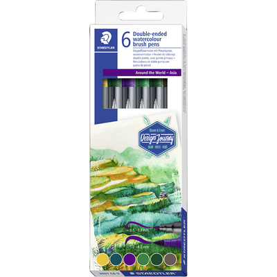 Product Μαρκαδόροι Staedtler "Design Journey" Around the world Asien Set base image