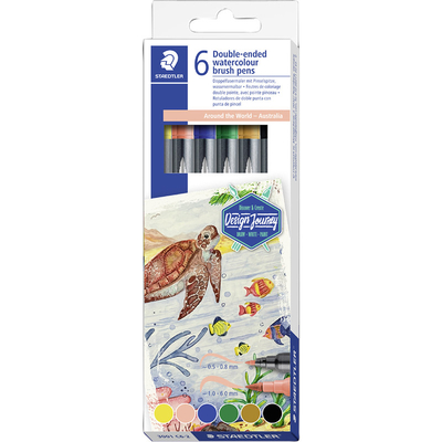 Product Μαρκαδόροι Staedtler "Design Journey" Around the world Australien Set base image