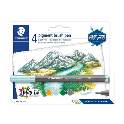 Product Μαρκαδόροι Staedtler "Design Journey" Lake Colors Set 4-teilig base image