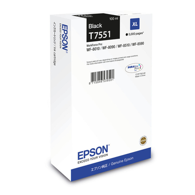 Product Μελάνι Epson T7551 Black XL T7551 base image