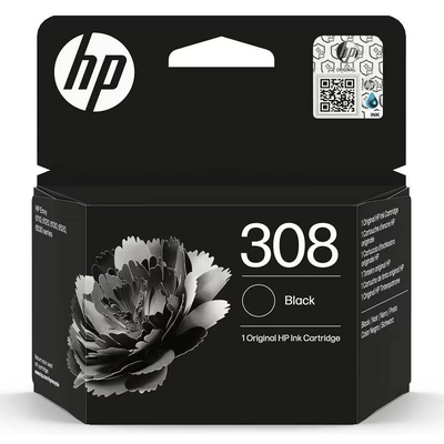 Product Μελάνι HP 308 Black cartridge base image