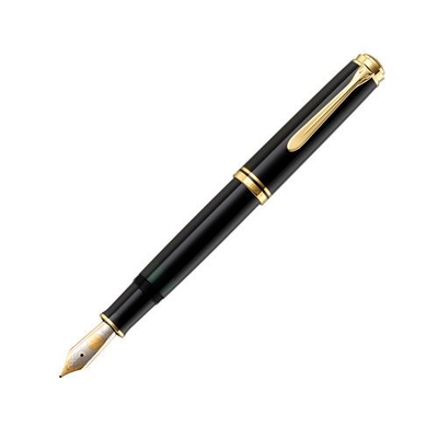 Product Πένα Γραφής Pelikan Fountain M1000 Black M Gift Box base image