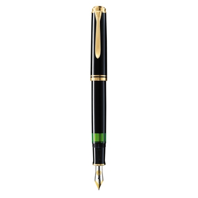 Product Πένα Γραφής Pelikan Fountain M600 Black F Gift Box base image