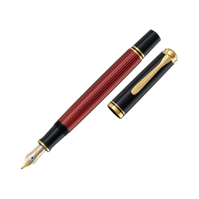 Product Πένα Γραφής Pelikan Fountain M600 Black-Rot B Gift Box base image