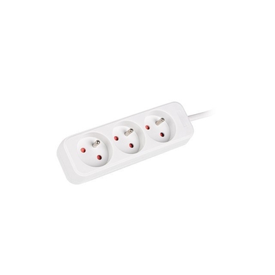 Product Πολύπριζο Lanberg 3M 3X 230V PL FULL COPPER WEIS base image