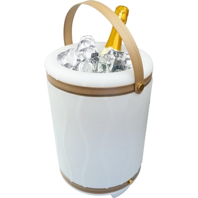 Product Σαμπανιέρα Schwaiger RGB LED, BT box, 2600mAh, IP44, white/gold base image