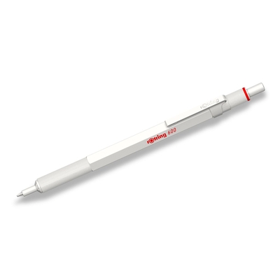 Product Στυλό Rotring Ballpoint 600 Metallic Pearl White M Black Gift Box base image