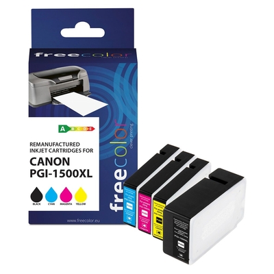 Product Συμβατό Μελάνι Freecolor Canon PGI-1500XL Multipack BK/C/M/Y remanufactured base image