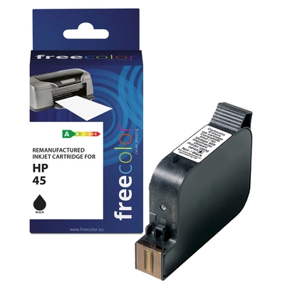 Product Συμβατό Μελάνι Freecolor HP 45 Black remanufactured base image