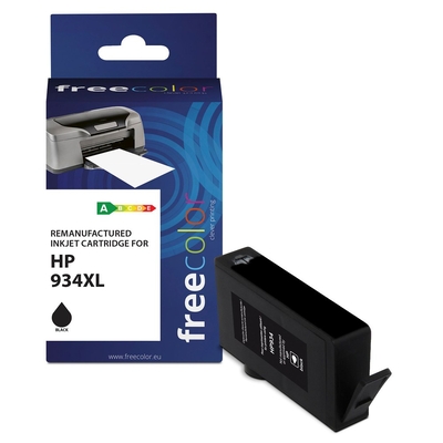 Product Συμβατό Μελάνι Freecolor HP 934XL Black remanufactured base image