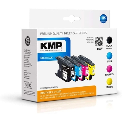 Product Συμβατό Μελάνι KMP Brother LC-1240 Multip.4x 600S. B59V base image