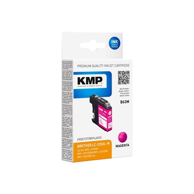 Product Συμβατό Μελάνι KMP Brother LC-225XLM 1200 S. Magenta remanufactured base image