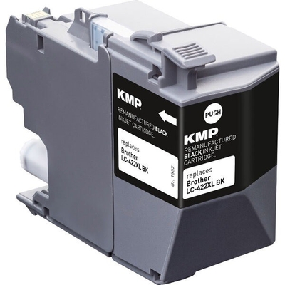 Product Συμβατό Μελάνι KMP Brother MFC-J5340DW LC422XLBK Black 3000S. 66ml remanufactured base image