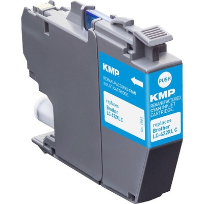 Product Συμβατό Μελάνι KMP Brother MFC-J5340DW LC422XLC cyan 1500S. 20ml remanufactured base image