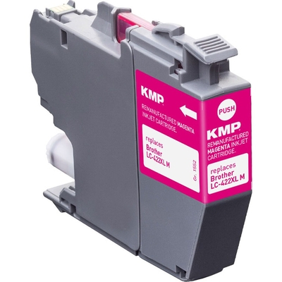 Product Συμβατό Μελάνι KMP Brother MFC-J5340DW LC422XLM Magenta 1500S. 20ml remanufactured base image