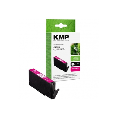 Product Συμβατό Μελάνι KMP Canon CLI-551M XL (6445B001) Magenta 750 S. C92 remanufactured base image