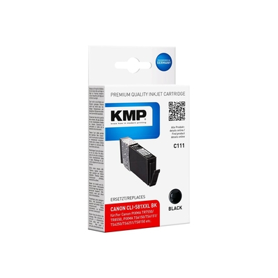 Product Συμβατό Μελάνι KMP Canon CLI-581XXL Black 4590 S. C111 compatible base image