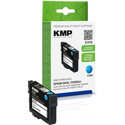 Product Συμβατό Μελάνι KMP Epson 502XL cyan 470 S. E197X remanufactured base image