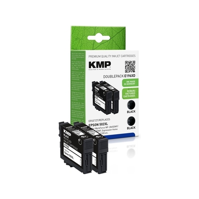 Product Συμβατό Μελάνι KMP Epson Pro WF-2865DWF ers. 502XL T02W14 2 x Black remanufactured base image