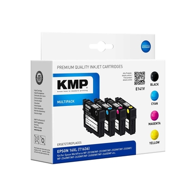 Product Συμβατό Μελάνι KMP Epson T1636 Multip. 450-500 S. E14V remanufactured base image