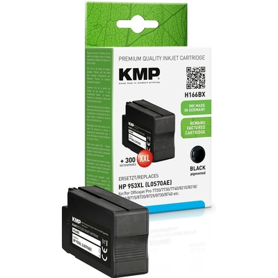 Product Συμβατό Μελάνι KMP HP 953XL (L0S07AE) Black 2300 S. H166BX Hybrid refilled base image