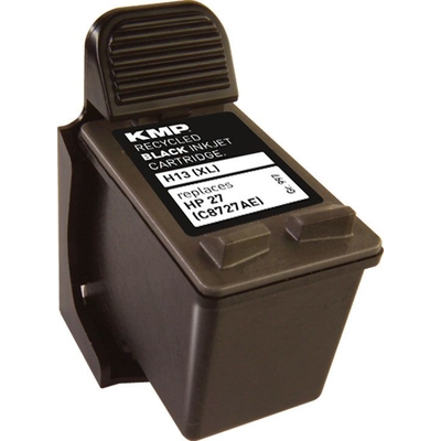 Product Συμβατό Μελάνι KMP HP C8727AE Nr.27 Black 500 S. H13 refilled base image