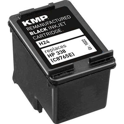 Product Συμβατό Μελάνι KMP HP C8765E Nr.338 Black 700 S. H24 refilled base image