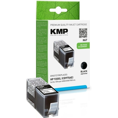 Product Συμβατό Μελάνι KMP HP CD975AE Nr.920XL Black 1200 S. H67 compatible base image