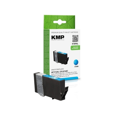 Product Συμβατό Μελάνι KMP HP HP912XL 3YL81AE cyan H189X compatible base image