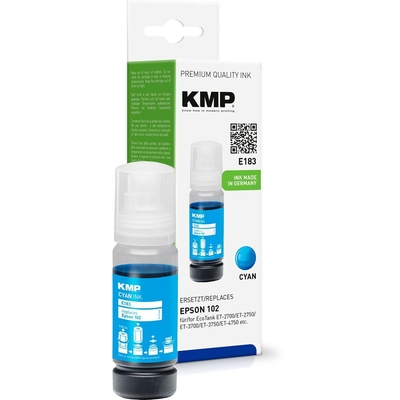 Product Συμβατό Μελάνι KMP Tinte EcoTank T03R2 6000 S. cyan remanufactured base image