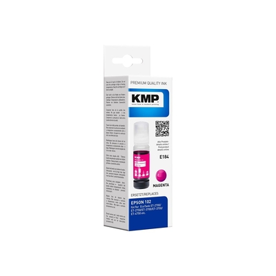 Product Συμβατό Μελάνι KMP Tinte EcoTank T03R3 6000 S. Magenta remanufactured base image