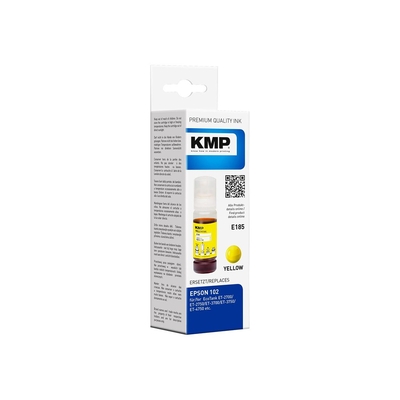 Product Συμβατό Μελάνι KMP Tinte EcoTank T03R4 6000 S. Yellow remanufactured base image