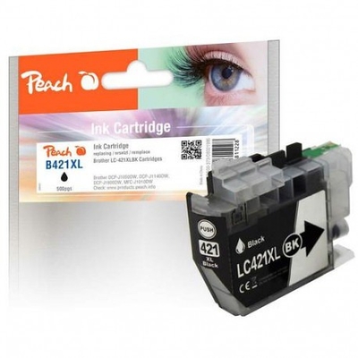 Product Συμβατό Μελάνι Peach Brother LC-421XL Black compatible base image