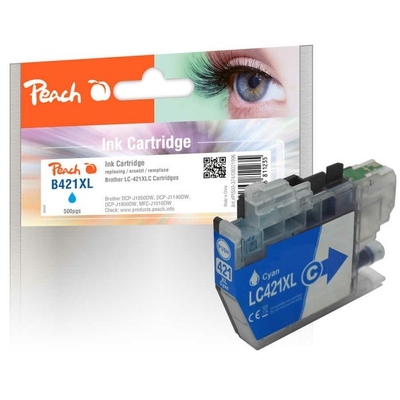Product Συμβατό Μελάνι Peach Brother LC-421XL cyan compatible base image