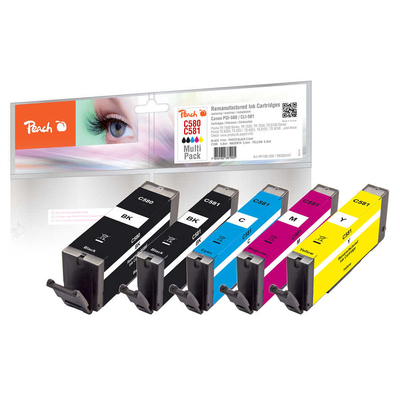 Product Συμβατό Μελάνι Peach Canon Nr.580/581 MultiPack REM,KOM base image