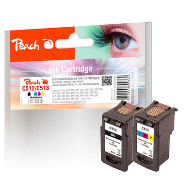 Product Συμβατό Μελάνι Peach Canon PG-512/CL-513 MultiPack REM,KOM base image
