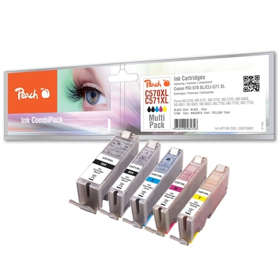 Product Συμβατό Μελάνι Peach Canon PGI-570XL/CLI-571XL MultiPack komp base image